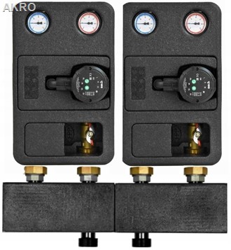 IBO Rozdzielacz 2 obiegi do grup GP PRO do 50kW